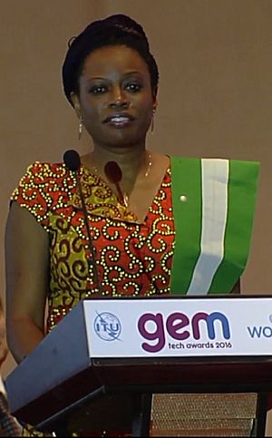 Unoma Okorafor at Gem Tech Awards 2016.jpg