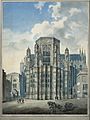 View of Henry VII's Chapel, Westminster Abbey from Old Palace Yard, 1780s