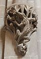 Wells Cathedral Lizard Corbel crop