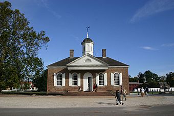 Courthouse (Colonial Williamsburg) Facts for Kids