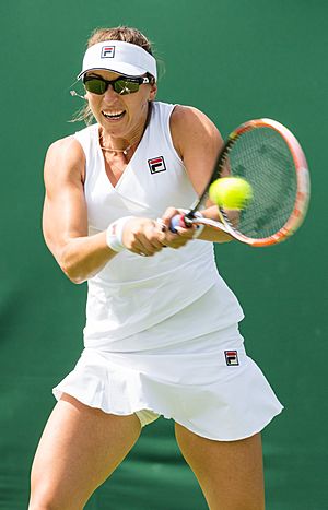 Yaroslava Shvedova 2, 2015 Wimbledon Championships - Diliff