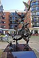 "Flock Of Mallard Ducks" Statue, Kingston-upon-Thames, London. (15577674249).jpg