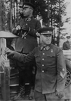 Жуков и Тимошенко, 1940 год
