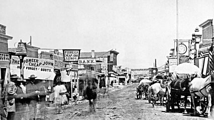 1860s Helena, Montana - Main Street