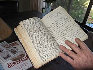 1907 - Savernake Station and Moveable Heritage - Granmother's diaries held at Savernake (5060976b12)