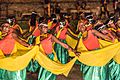 A group of dancers in Kampala