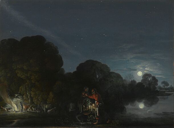 Adam Elsheimer - Die Flucht nach Ägypten (Alte Pinakothek) 2