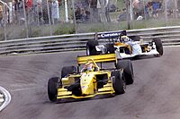 Alex Yoong - Dale Coyne Racing turns into Druids at the 2003 Champcar London Trophy race (50813940707)