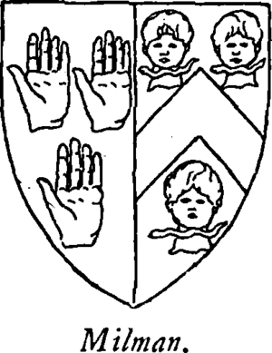 Arms of Sir William Milman