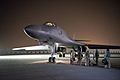 B-1B, 28th Bomb Wing, prepares to launch a strike mission from Al Udeid AIr Base, April 13 2018