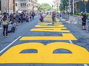 List of Black Lives Matter street murals Facts for Kids
