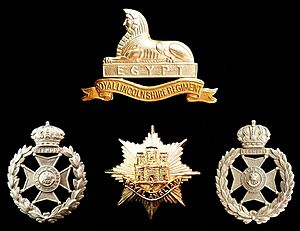 Badges of the Royal Lincolnshire Regiment & related units