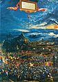 Battle of Issus by Altdorfer 1529 Pinakothek-Mus Munich