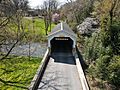 Baumgardener's Covered Bridge from the air-2