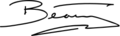 Beatrix of the Netherlands Signature