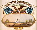 Benton Barracks, Parade March Poster, 1862
