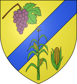 Blason ville fr Civrac-en-Médoc 33