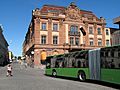 Buss i Stora Torget, Uppsala