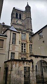 City hall bell and clock tower