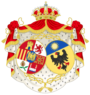 Coat of Arms of Julie Clary as Queen Consort of Spain
