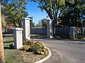 Confederate Memorial Gates in Mayfield last