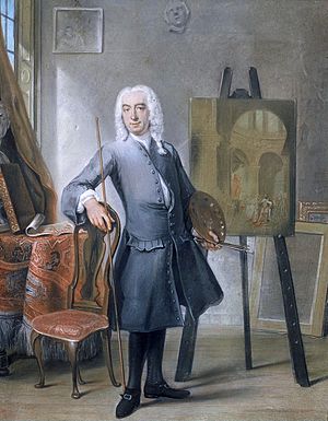 Cornelis Troost - Zelfportret