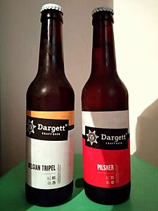Dargett Craft Beer, Belgian tripel and Bohemian pilsner