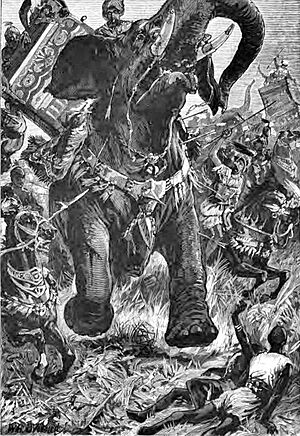 Defeat of Porus by the Macedonians