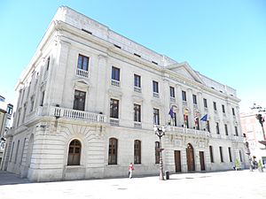 Provincial Palace (s. XIX) in Burgos, seat of the Diputación de Burgos, the province governing body