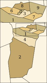 Districts of Ghardaïa Province