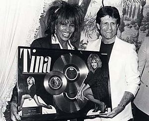 Don Grierson with Tina Turner
