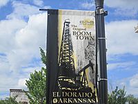 El Dorado, AR, Boom Town poster IMG 2620