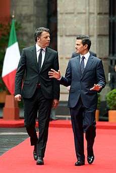 Enrique Pena Nieto and Matteo Renzi 2016