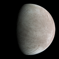 Europa in natural color