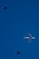 F-117s tailing a KC-135
