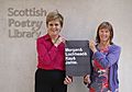 First Minister and Kathleen Jamie New Scots Makar