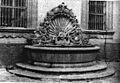 Fountain of the Palace of the Counts of Santiago de Calimaya in 1920 (Mexico City)