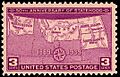 Four-state 50th anniversary 1939 U.S. stamp.1