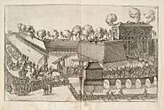 François, Duc dAnjou, entering Antwerp (1582) Canon fire welcoming François, Duc d’Anjou, and his troops to the city of Antwerp