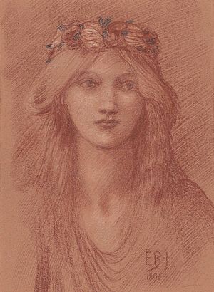 Gwendolen Gascoyne-Cecil (1860-1945), by Edward Coley Burne-Jones.jpg