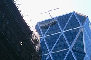 Hearst Tower window cleaning incident in 2013