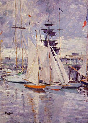 Helleu - The Harbor at Deauville