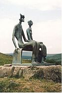 Henry Moore's 'King and Queen' in the Glenkiln Sculpture Park - geograph.org.uk - 952228.jpg