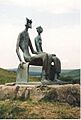 Henry Moore's 'King and Queen' in the Glenkiln Sculpture Park - geograph.org.uk - 952228