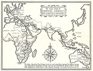 Imperial routes April 1935