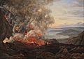 J.C. Dahl - Eruption of the Volcano Vesuvius - Google Art Project