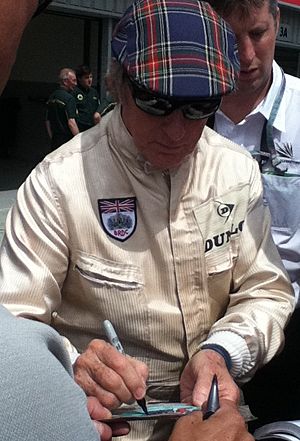 Jackie Stewart Silverstone 2014