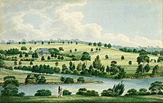 Joseph Lycett - Residence of John Macarthur Esq near Parramatta N.S.W. - Google Art Project
