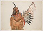 Karl Bodmer Hotokáneheh Piegan Blackfeet Man 1833