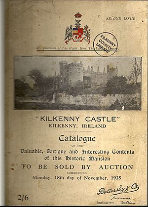 Kilkenny Castle Auction 1935